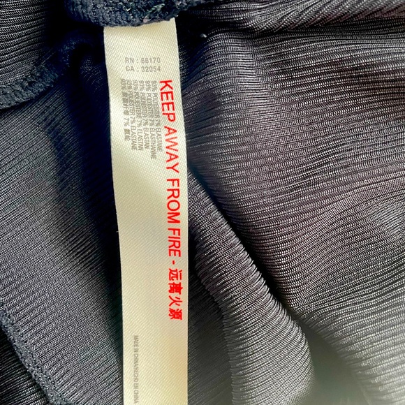 Free People Intimately Free Black Square Neck Long Sleeve Ruched Top, Size Small - Picture 8 of 9